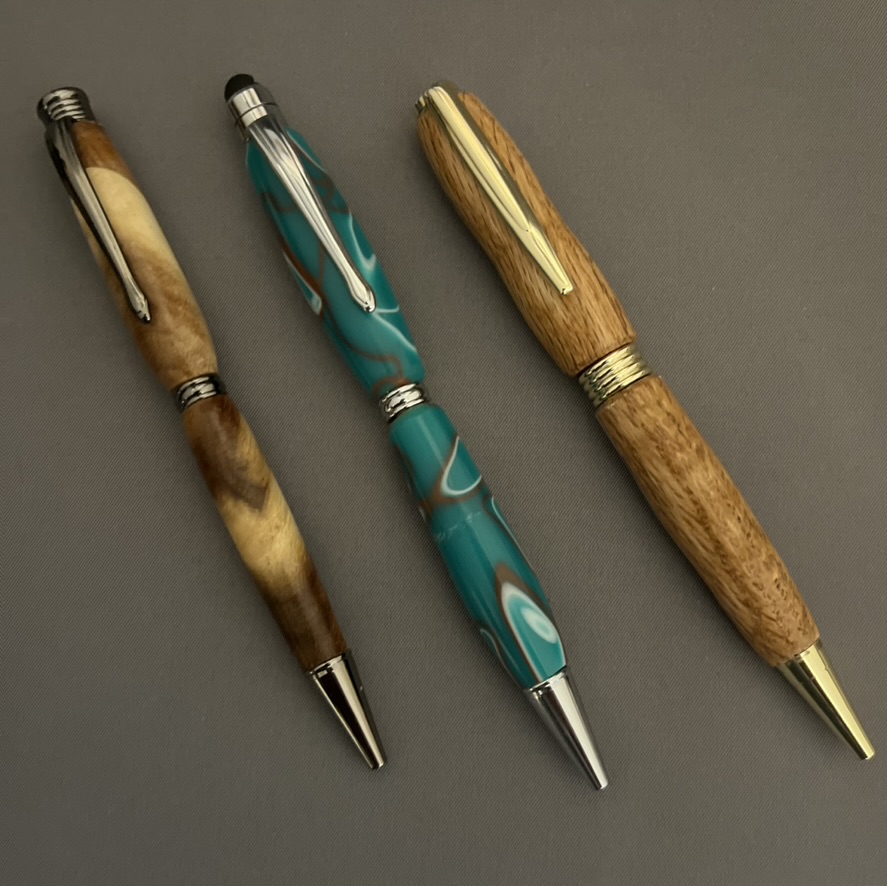 Three pens